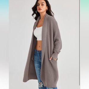 cardigan sweater Light Camel size large